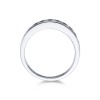 9ct White Gold Round Brilliant 0.25ct Diamond Eternity Ring