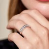 9ct White Gold Round Brilliant 0.32ct Diamond Eternity Ring