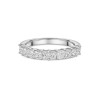 9ct White Gold Princess Cut 1.00ct Diamond Eternity Ring