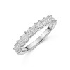 9ct White Gold Princess Cut 1.00ct Diamond Eternity Ring