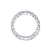 18ct White Gold 6.00ct Round Brilliant Diamond Eternity Ring