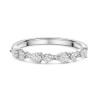 18ct White Gold 0.55ct Diamond Mix Cut Eternity Ring