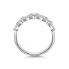18ct White Gold 0.55ct Diamond Mix Cut Eternity Ring