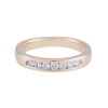 18ct Yellow Gold Approx 0.25ct Round Brilliant Diamond Eternity Ring