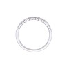 Palladium Approx 0.25ct Round Brilliant Diamond Eternity Ring
