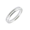 Palladium 0.25ct Diamond Eternity Ring