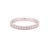 9ct Rose Gold 0.27ct Round Brilliant Diamond Eternity Ring