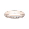 18ct Rose Gold 0.50ct Diamond Channel Eternity Ring
