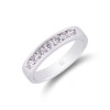 9ct White Gold Brilliant Cut 7 Stone 0.33ct Diamond Eternity Ring