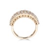 18ct Yellow Gold Brilliant and Baguette Cut 2.00ct Diamond Fancy Band