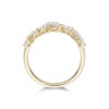 18ct Yellow Gold Pear Cut 0.86ct Diamond Fancy Band