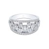 18ct White Gold Rub Over Brilliant Cut 1.20ct Diamond Ring