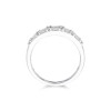 18ct White Gold 1.10ct Princess and Baguette Diamond Fancy Band Ring