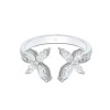 18ct White Gold Marquise Cut Diamond 0.98ct Butterfly Ring