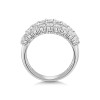 18ct White Gold 2.27ct Baguette and Round Brilliant Diamond Fancy Band