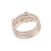 9ct Yellow Gold Brilliant Cut 0.33ct Diamond Fancy Band