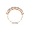 18ct Rose Gold Brilliant and Bagutte Cut 1.10ct Diamond Fancy Band 3