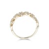 9ct Yellow Gold Brilliant Cut 0.45ct Diamond Fancy Band