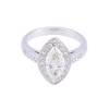 18ct White Gold 1.66 - 1.99ct Diamond Solitaire Ring