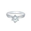 Platinum Brilliant Cut 1.00ct Diamond Solitaire Ring