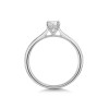 Platinum Tulip Set Round Brilliant 0.50ct Diamond Solitaire Ring