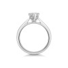Platinum Pear Cut 0.75ct Diamond Solitaire Ring
