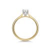 18ct Yellow Gold Tulip Set 0.50ct Round Brilliant Diamond Solitaire Ring