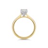 18ct Yellow Gold Tulip Set 0.75ct Round Brilliant Diamond Solitaire Ring