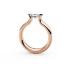 Niessing 18ct Rose Gold Heaven 0.60ct Diamond Solitaire Ring