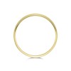 Gents 18ct Yellow Gold 5mm D-Shape Wedding Ring