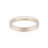 18ct yellow gold 3mm flat / court