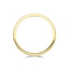 Ladies 18ct Yellow Gold 3mm D-Shape Wedding Ring