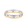 2 Colour 0.16ct Diamond Wedding Ring