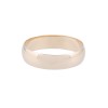 9ct Yellow Gold D-Shape Wedding Band 5mm