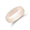 9ct Yellow Gold D-Shape Wedding Band 5mm