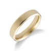 9ct Yellow Gold Bevelled Edge 5mm Wedding Ring