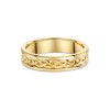 9ct Yellow Gold 6mm Celtic Pattern Gents Wedding Ring