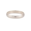 9ct Yellow Gold D-Shape Wedding Ring 3mm