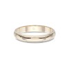 9ct Yellow Gold D-Shape 3mm Wedding Band