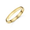 9ct Yellow Gold 2.5mm ladies Light Court Wedding Ring