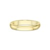 Ladies 9ct Yellow Gold 3mm D-Shape Wedding Ring