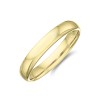 Ladies 9ct Yellow Gold 3mm D-Shape Wedding Ring