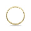 9ct Yellow Gold 2.5mm ladies Light Court Wedding Ring