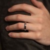 9ct White Gold Low Domed Court Wedding Ring 5mm