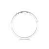 9ct White Gold Faceted Line Wedding Ring 4.5mm 4