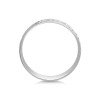 9ct White Gold 6mm Diamond Cut Gents Wedding Ring