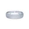 Gents 9ct White Gold 5mm Frosted Finish Wedding Ring