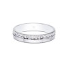 9ct White Gold Sparkle Cut Wedding Ring 3.5mm 3