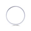 Gents Platinum 5mm D-Shape Wedding Ring