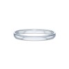 Ladies Platinum 2mm Light Court Wedding Ring